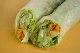 Vegetable Spring Roll: Rice paper wrap, cucumber, avocado, carrots, lettuce and sauce.